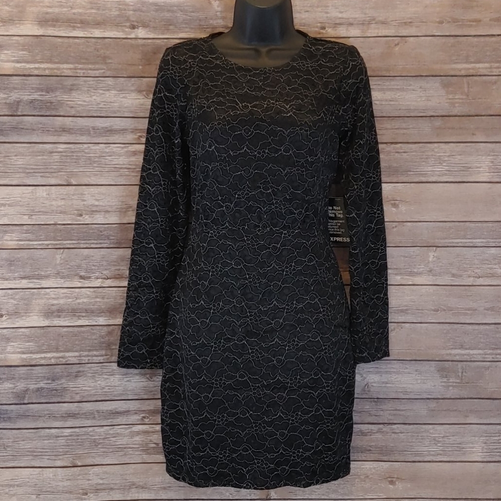 Express Open Back Dress Size Small